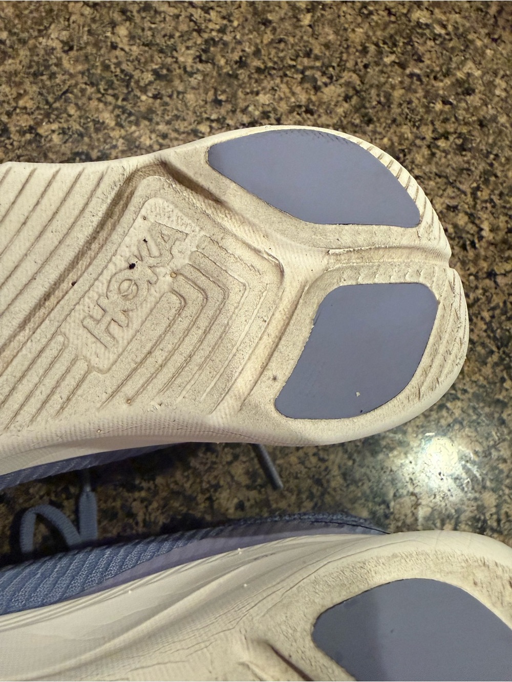 Hoka Women's Solimar Lavender White Athletic Running Shoes Sneakers - Picture 8 of 14
